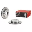 Jeu de 2 disques de frein avant BREMBO 09.5919.10 - Visuel 1