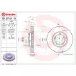 Jeu de 2 disques de frein avant BREMBO 09.6742.10 - Visuel 2