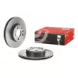 Jeu de 2 disques de frein avant BREMBO 09.6934.11 - Visuel 1