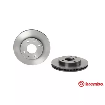 Jeu de 2 disques de frein avant BREMBO 09.7043.11