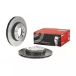 Jeu de 2 disques de frein avant BREMBO 09.7701.11 - Visuel 1