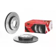 Jeu de 2 disques de frein avant BREMBO 09.7701.1X - Visuel 1