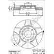 Jeu de 2 disques de frein avant BREMBO 09.7720.75 - Visuel 2