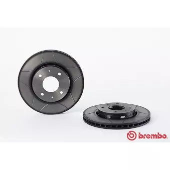 Jeu de 2 disques de frein avant BREMBO 09.7720.75