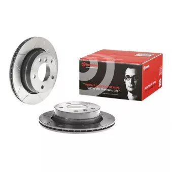 Jeu de 2 disques de frein arrière BREMBO 09.7727.75