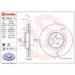 Jeu de 2 disques de frein avant BREMBO 09.7812.11 - Visuel 2