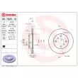 Jeu de 2 disques de frein avant BREMBO 09.7825.10 - Visuel 2