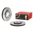 Jeu de 2 disques de frein avant BREMBO 09.7910.11 - Visuel 1