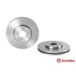 Jeu de 2 disques de frein avant BREMBO 09.7931.10 - Visuel 1