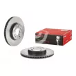 Jeu de 2 disques de frein avant BREMBO 09.7932.11 - Visuel 1