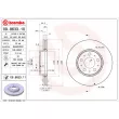 Jeu de 2 disques de frein avant BREMBO 09.8633.11 - Visuel 2