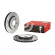 Jeu de 2 disques de frein avant BREMBO 09.8681.11 - Visuel 1