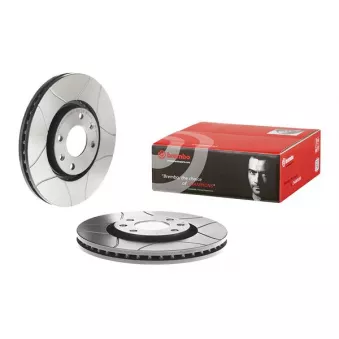 Jeu de 2 disques de frein avant BREMBO 09.8760.75