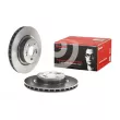 Jeu de 2 disques de frein avant BREMBO 09.8904.11 - Visuel 1