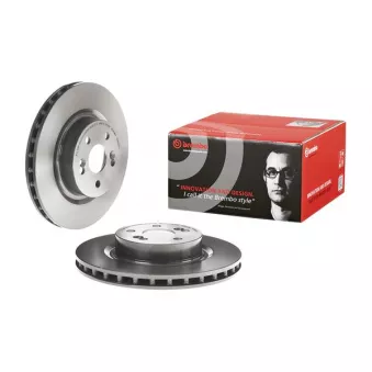 Jeu de 2 disques de frein avant BREMBO