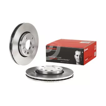 Jeu de 2 disques de frein avant BREMBO 09.8937.10