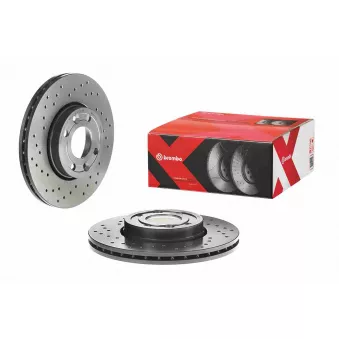 Jeu de 2 disques de frein avant BREMBO 09.9078.1X