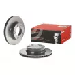 Jeu de 2 disques de frein avant BREMBO 09.9482.11 - Visuel 1