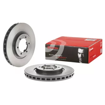 Jeu de 2 disques de frein avant BREMBO 09.9557.11