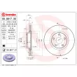 Jeu de 2 disques de frein avant BREMBO 09.9817.31 - Visuel 2