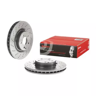 Jeu de 2 disques de frein avant BREMBO 09.9825.11