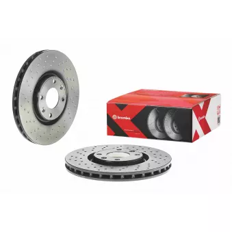 Jeu de 2 disques de frein avant BREMBO 09.A185.1X