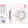 Jeu de 2 disques de frein avant BREMBO 09.A187.13 - Visuel 2