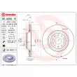 Jeu de 2 disques de frein arrière BREMBO 09.A200.11 - Visuel 2