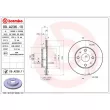 Jeu de 2 disques de frein avant BREMBO 09.A236.11 - Visuel 2