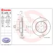 Jeu de 2 disques de frein avant BREMBO 09.A258.10 - Visuel 2