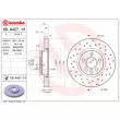 Jeu de 2 disques de frein avant BREMBO 09.A427.1X - Visuel 2