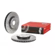 Jeu de 2 disques de frein avant BREMBO 09.A448.21 - Visuel 1