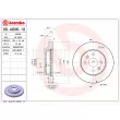 Jeu de 2 disques de frein avant BREMBO 09.A606.10 - Visuel 2