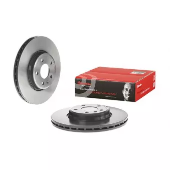 Jeu de 2 disques de frein avant BREMBO 09.A820.11