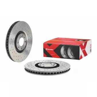 Jeu de 2 disques de frein avant BREMBO 09.A829.2X