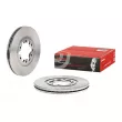 Jeu de 2 disques de frein avant BREMBO 09.A860.10 - Visuel 1