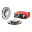 Jeu de 2 disques de frein avant BREMBO 09.A864.11 - Visuel 1