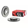 Jeu de 2 disques de frein avant BREMBO 09.A864.1X - Visuel 1