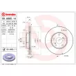 Jeu de 2 disques de frein avant BREMBO 09.A865.14 - Visuel 2