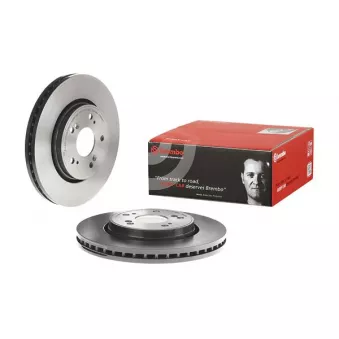 Jeu de 2 disques de frein avant BREMBO 09.A866.11