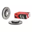 Jeu de 2 disques de frein avant BREMBO 09.A914.1X - Visuel 1