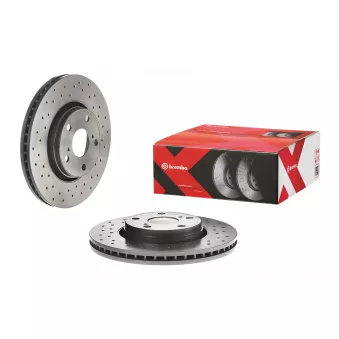 Jeu de 2 disques de frein avant BREMBO 09.A914.1X