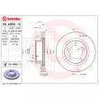 Jeu de 2 disques de frein avant BREMBO 09.A966.11 - Visuel 2