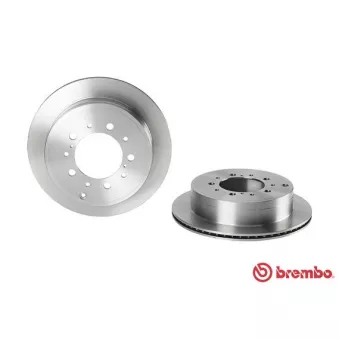 Jeu de 2 disques de frein arrière BREMBO 09.A967.10