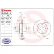 Jeu de 2 disques de frein avant BREMBO 09.B547.10 - Visuel 2