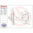 Jeu de 2 disques de frein avant BREMBO 09.B548.10 - Visuel 2