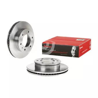 Jeu de 2 disques de frein avant BREMBO 09.B622.10