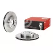 Jeu de 2 disques de frein avant BREMBO 09.B626.10 - Visuel 1