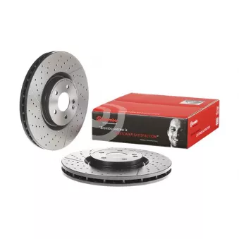 Jeu de 2 disques de frein avant BREMBO 09.B913.11