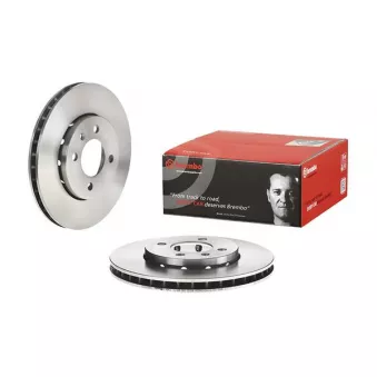 Jeu de 2 disques de frein avant BREMBO 09.B975.10